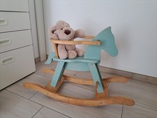 Cavallo A Dondolo In Legno