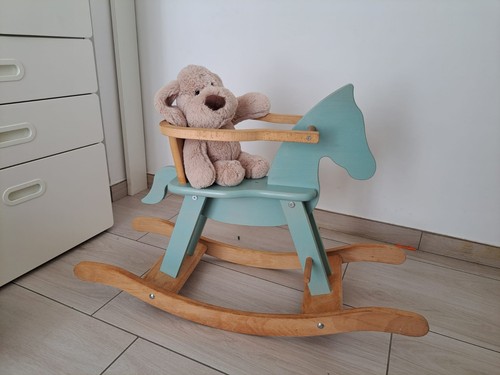 Cavallo dondolo legno - cavallo,