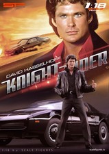 1/18 KNIGHT RIDER David Hasselhoff di SF Scale Figures per CMC Autoart Exoto