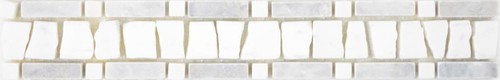 Bordura marmo ciot bianco - bordura,