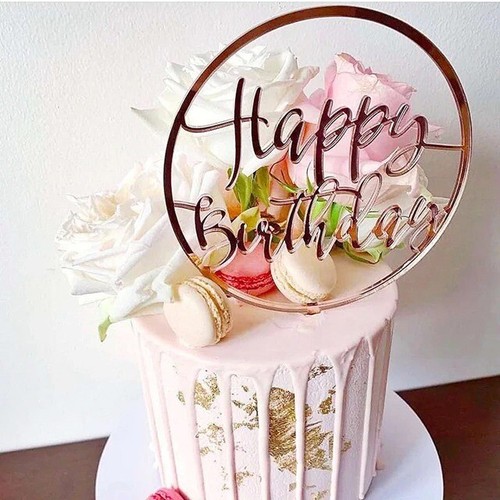 Cake topper acrilico buon
