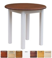 Tavolo rotondo in pino tavolo