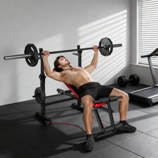 Panca pesi regolabile con - panca,