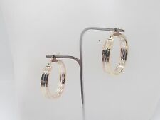 ORECCHINI A CERCHIO IN ORO