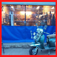 PIT BIKE MOT GARAGE TENDA GRIGIA E TRASPARENTE E PISTA INDUSTRIALE 12 PIEDI L X 9 ALTEZZA