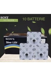 10 Batterie Sony 337 Pila