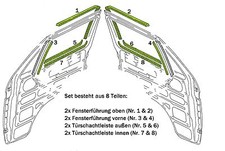 VW T3 Guarnizione per pozzetto