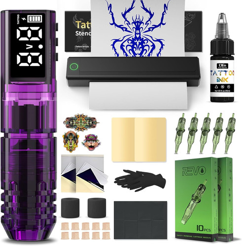 Kit tatuaggi macchinetta - kit, tatuaggi,