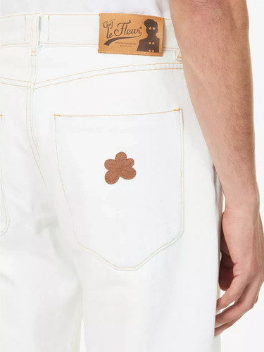Jeans golf fleur tasca - golf,