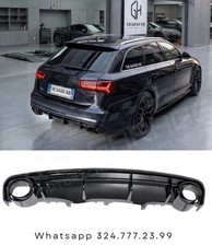 DIFFUSORE RS6 LOOK + TERMINALI