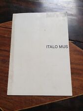 ITALO MUS GALLERIA DAVICO INVITO MOSTRA 1984 