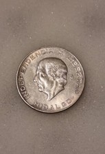 MONETA MESSICO 10 PESOS 1956