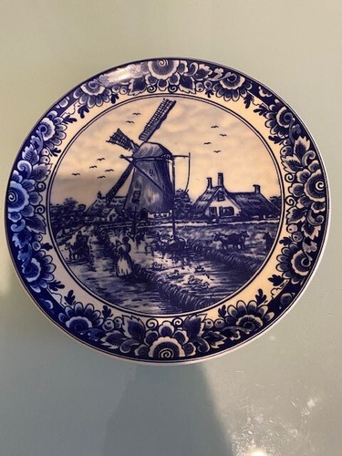 Piatto mulino delft blauw - mulino,