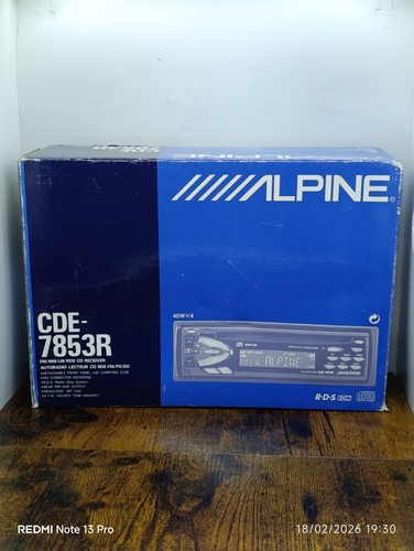 Autoradio alpine cde 7853r - autoradio,