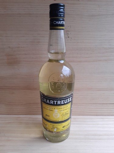 Bouteille chartreuse jaune - bouteille,