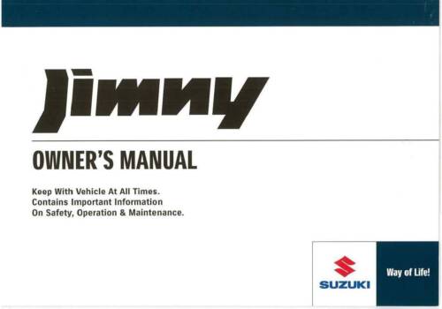 Suzuki jimny manuale - suzuki,