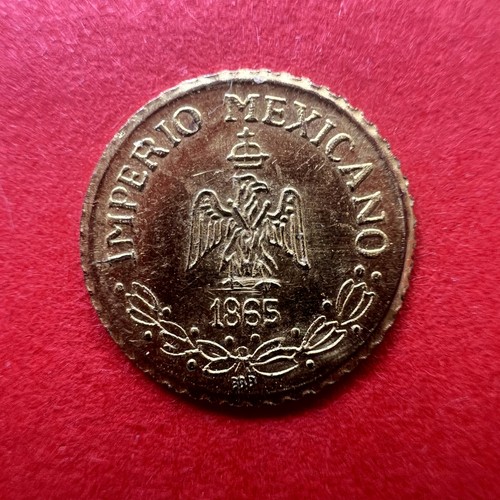 Moneta oro impero messicano - oro,