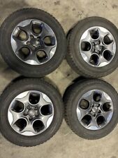 4 Cerchi 735577528 IN LEGA JEEP Renegade Da 16 Con Gomme Usate