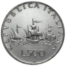 500 LIRE ARGENTO  ANNO