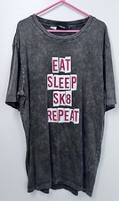 T-shirt a maniche corte WESC GRIGIA SKATEBOARD taglia Large