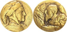 1985 Italia Medaglia Dante