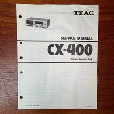 VINTAGE TEAC CX-400 STEREO