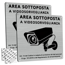 Cartello Area Videosorvegliata