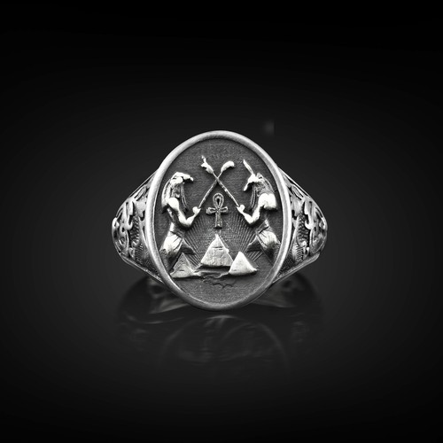 Anello uomo argento - anello, in
