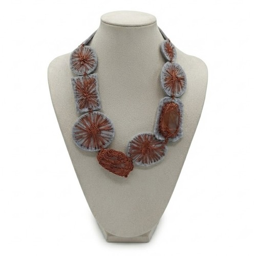 Collana bohemien donna fatta - collana,