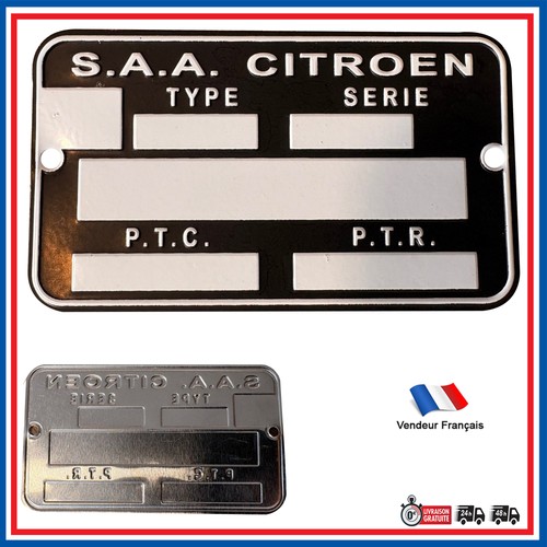 Targa telaio per citroen - targa,