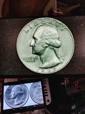 1965 washington quarter - 1965-p, con