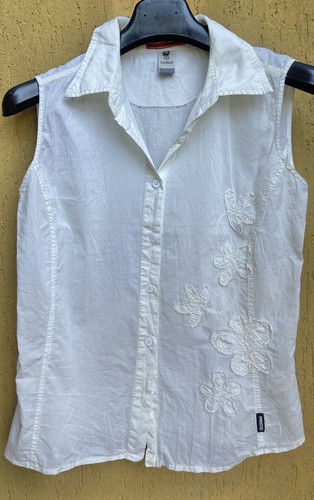 Camicia donna smanicata cotone - donna,