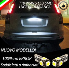 COPPIA LUCI TARGA 5 LED HONDA CR-V MK3 CANBUS 100% NO ERROR NO AVARIA LUCI