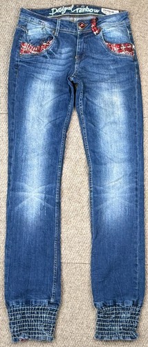 Jeans donna desigual rainbow - donna,