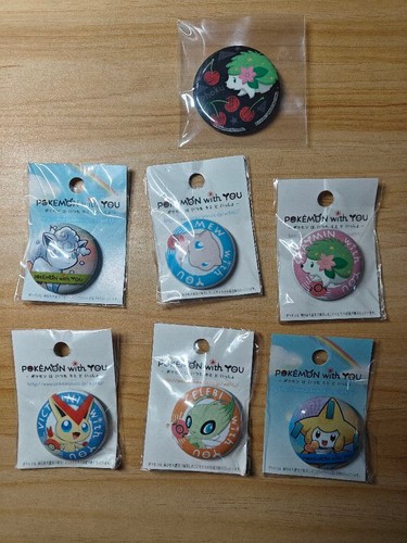 Pokemon center pins set - set, 7