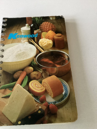 Kenwood recipe book - kenwood, book,
