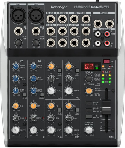 Behringer xenyx 1002sfx mixer - xenyx,