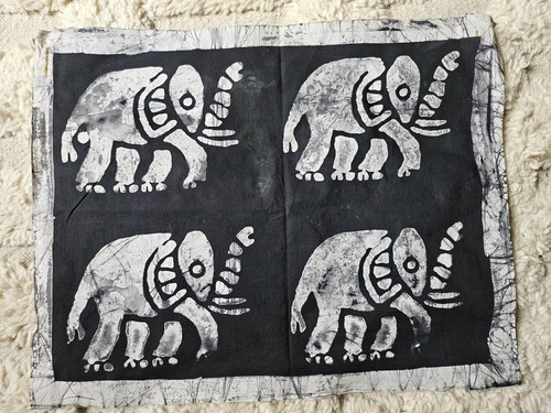 Arte parete batik africana - parete,