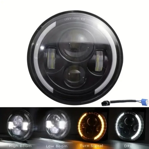 Coppia fari led - 7, pollici