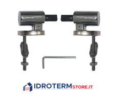 KIT CERNIERA SOFT CLOSE UNIVERSALE PER COPRIWATER TERMOINDURENTE CON CHIAVINO