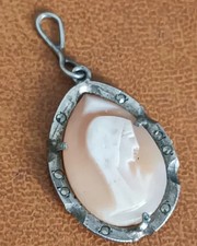 Ciondolo Cameo Argento 800