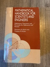 Mathematical Handbook For