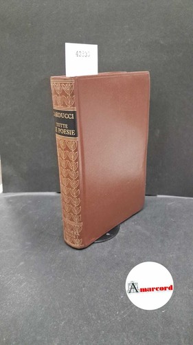 Tutte poesie carducci - tutte,