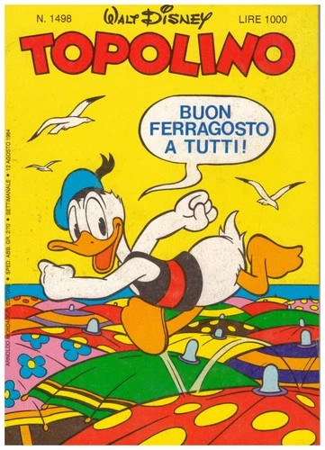 Topolino 1498 in - 1498,