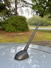 7" Short Black Antenna Mast