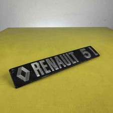 scritta emblema logo renault 5