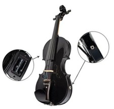 Violino nero acustico ed - violino,