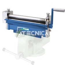 Mini calandra da morsa con 3