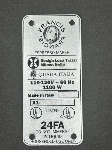 Targa nome francesco - francesco,