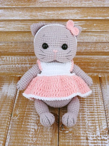 Gatto all uncinetto - all'uncinetto, amigurumi